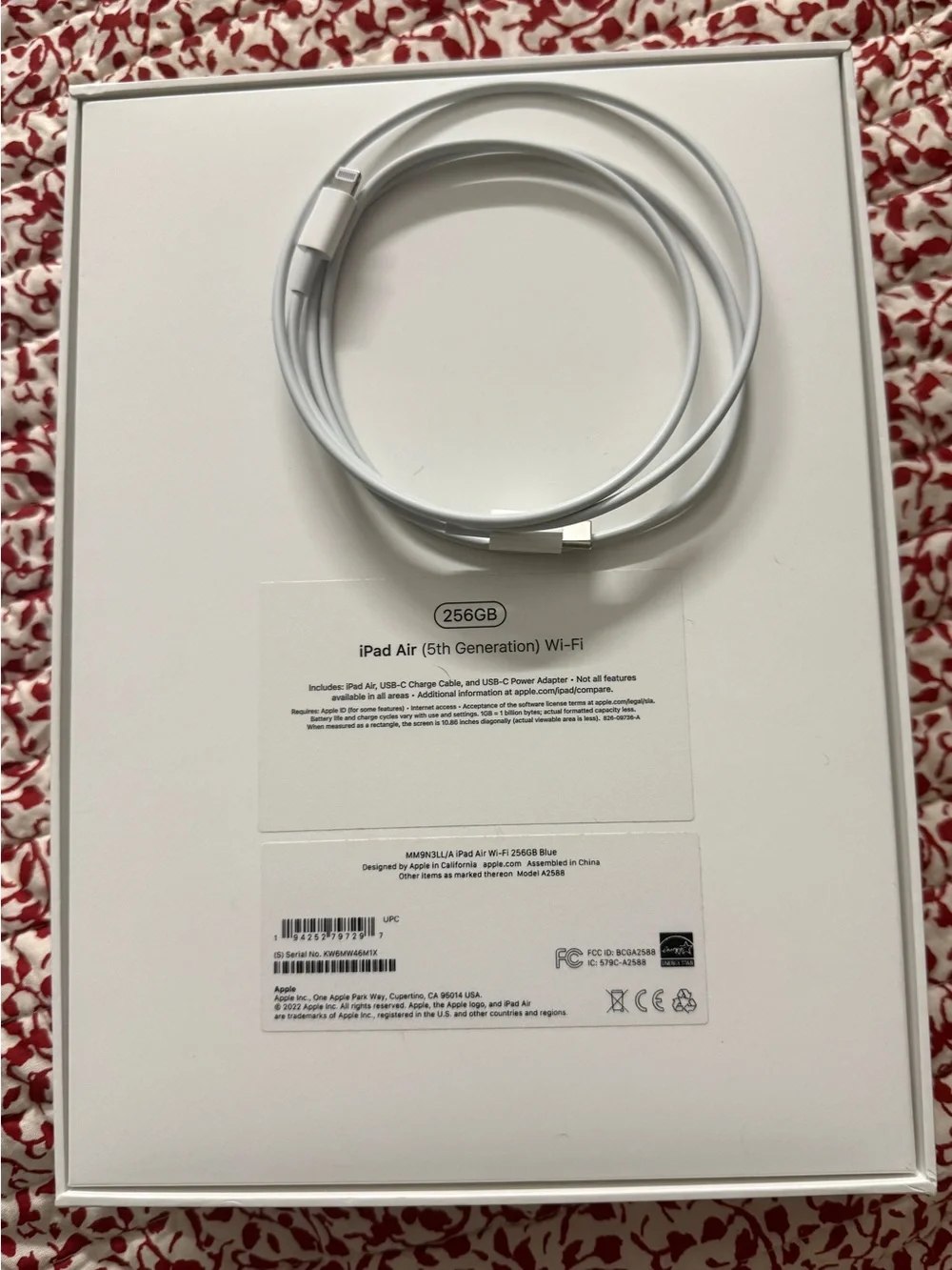 Apple iPad Air 5th Generation 264 GB WiFi Only